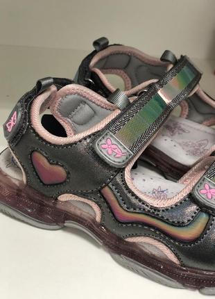 Босоніжки для дівчат сандалі для дівчат сандалії для дівчаток дитяче взуття літнє взуття3 фото