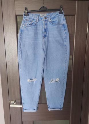 Джинсы на высокой талии посадки мом момы mon
сразом hollister boot 7r w28 l33