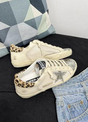 Кеди golden goose лео вставка