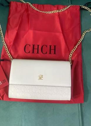 Шикарна сумочка carolina herrera monogram