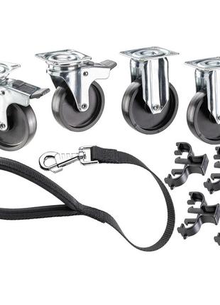 Колеса для перенесення для середніх і великих собак ferplast clipper 4-7 (ферпласт кліппер 4-7) 4 колеса