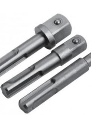 Набір адаптерів tolsen sds plus 1/2" 1/4" 3/8" 3 шт