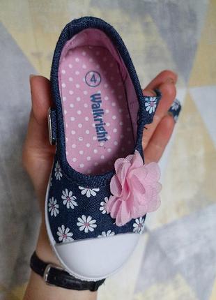 Кеди мокасини walkright uk4 20р 13см