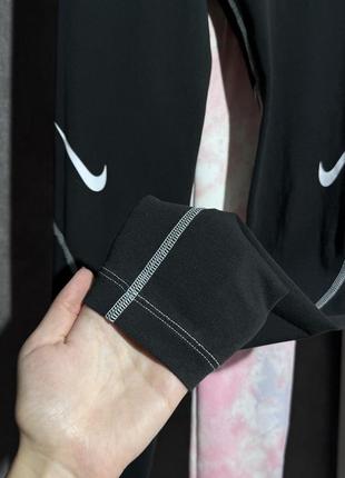Чорні лосіни nike Air котон+еласнан6 фото