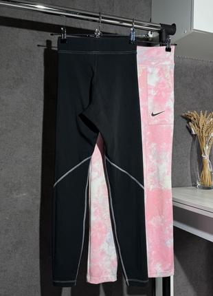 Чорні лосіни nike Air котон+еласнан5 фото