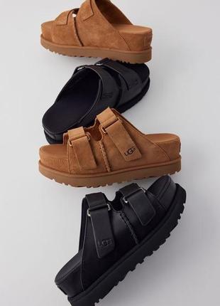 Шльопанці ugg goldenstar hi slide на платформі