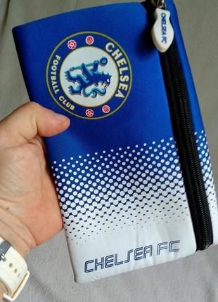 Chelsea fc. несесер, клатч, косметичка, сумка для дрібниць.