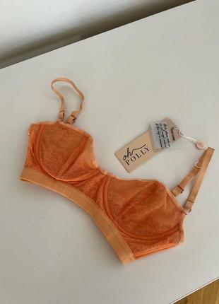 Топ бюстгальтер кружевной бюст мережевний бюстгальтер oh polly 65 в 70 в