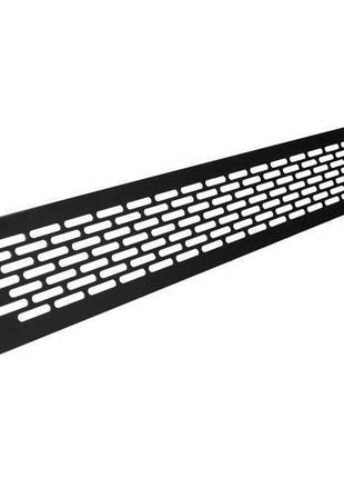 Решітка вентиляційна 80 х 480 алюміній чорна rejs