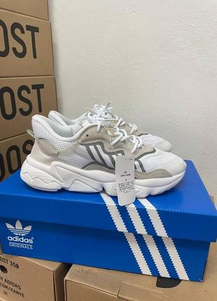 Adidas ozweego adipren white женские кроссовки адидас озвученного сетка легкие удобные