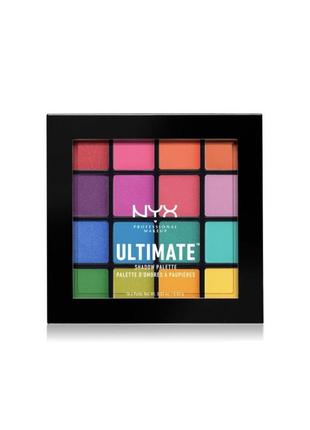 Палітра тіней nyx professional makeup ultimate shadow palette - 04 brights