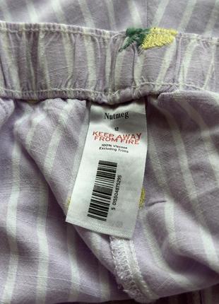 Летний комплект, маечка и шорты, х/б.  пог 45,,пот 38 и резиночка ,поб 52. размер 12( маломерит на 10