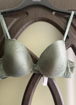 Шикарный, базовый, ажурный, бюстгальтер, цвета шампань, от бренда: primark🫶