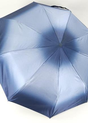 Качественный женский складной зонт автомат на 9 спиц антишторм от фирмы universal