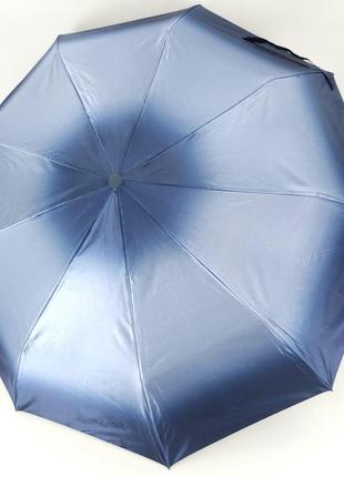 Качественный женский складной зонт автомат на 9 спиц антишторм от фирмы universal