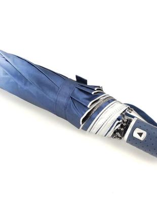 Качественный женский складной зонт автомат на 9 спиц антишторм от фирмы universal