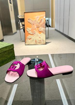 Тапки, тапочки, шлепанцы в стиле gucci9 фото