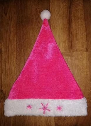 Новорічна шапка санта клауса