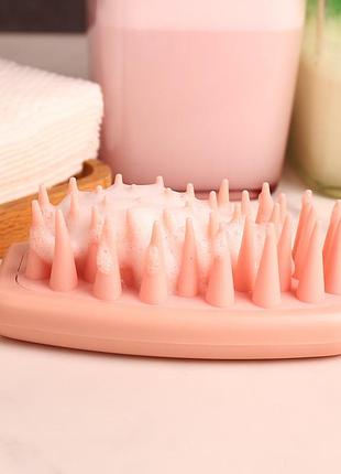 Щітка-гребінець для мокрого волосся (салатовий)