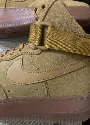 Nike air force 1 high lv8 3 ‘wheat’5 фото