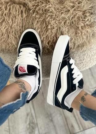 Жіночі кеди vans knu school black
