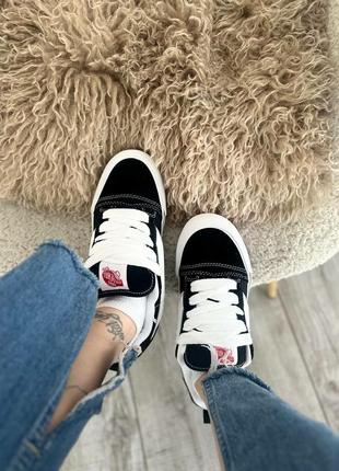 Жіночі кеди vans knu school black