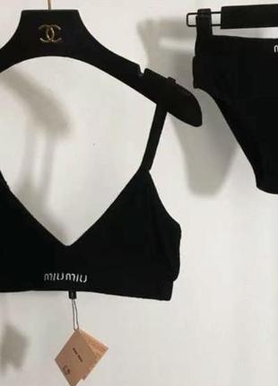 Нижнее белье в стиле miu miu sml