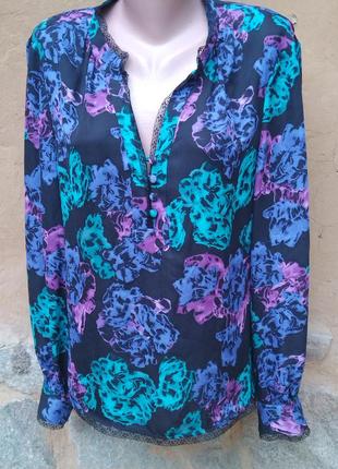 Jaeger шелковая блуза, 48-50 р.