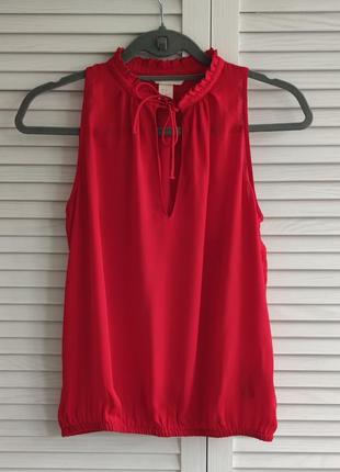 Красная блуза от h&amp;m