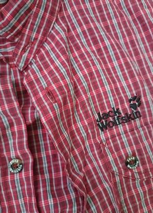 Треккiнгова стильна рубашка jack wolfskin 🐺🐾