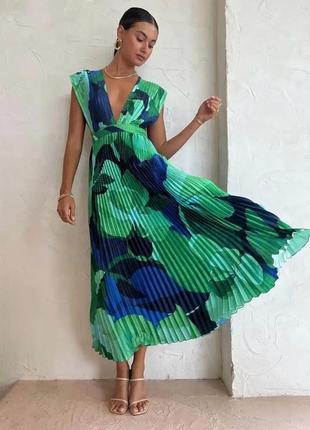 Шикарна атласна міді сукня5 фото