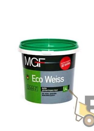 Фарба mgf m1 eco weiss 1,4 кг