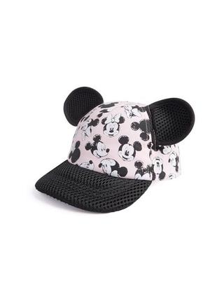Кепка мікі на дівчинку 12-18-24 міс ,1-2 роки з вушками ,літо