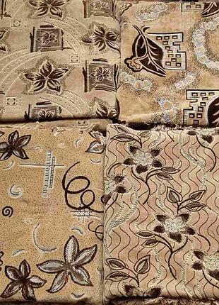 Комплект покрывал гобелен велюровый на большой диван и два кресла