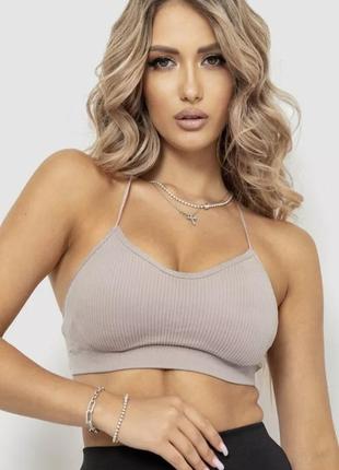 Топ жіночий, колір мокко, 131r1844