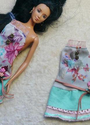 Одежда платье для кукол барби barbie, монстер хай, блайз blythe2 фото