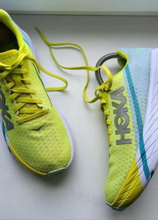 Классные женские легкие удобные кроссовки hoka rocket x