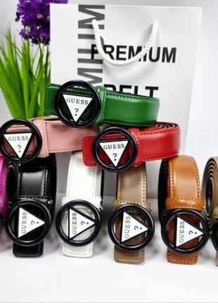 Ремень женский кожаный guess9 фото