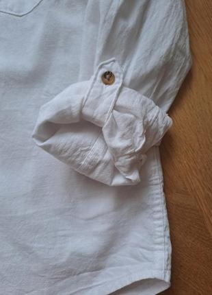 Белая рубашка h&amp;m