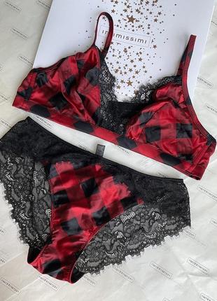 Комплект білизни від intimissimi st.tartan