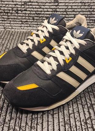 Кожаные кроссовки adidas originals zx 700, оригинал, 44рр - 28см