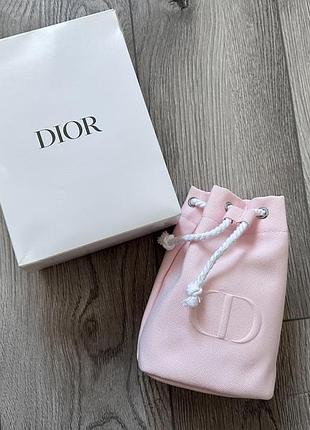 Брендова косметичка мішечок dior
