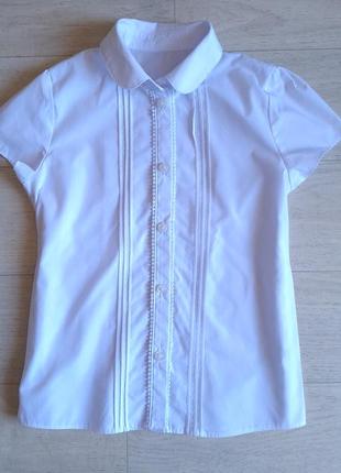 Шкільна блуза f&f 8-9 років