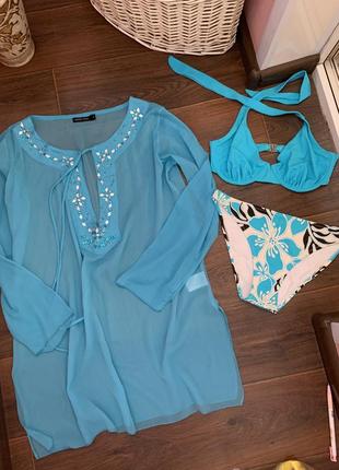 Купальник + сорочка парео