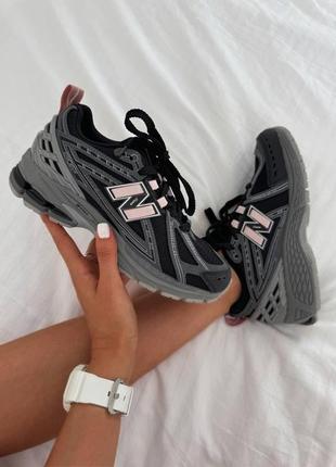 Жіночі кросівки new balance 1906 black pink нью беланс чорного з рожевим кольорів