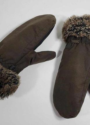 Рукавиці barbour wax оригінал ваксові / варежки перчатки барбур вощеные