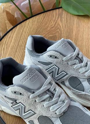 Кроссовки new balance 990v3 x levi’s elephant skin9 фото