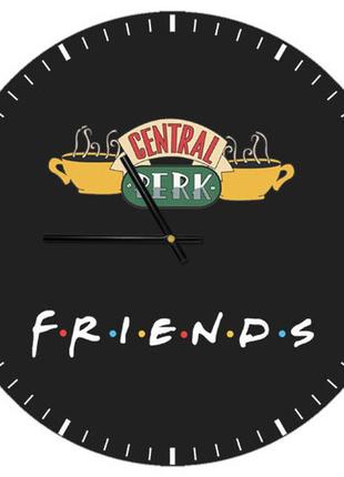 Годинник настінний круглий friends 36 см (chr_dr001)