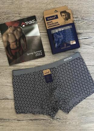 Трусы  мужские  indena  2511  боксёрки  бамбук  бесшовные .  размер :  l (46)