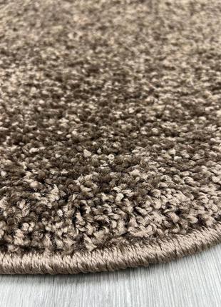 Ковер 0.8x1.5 м овальный с высоким ворсом fantasy brown 12500/90